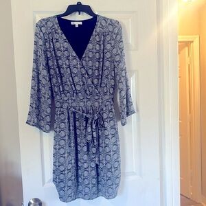 4-$20 Cute blue wrap top style  dress.